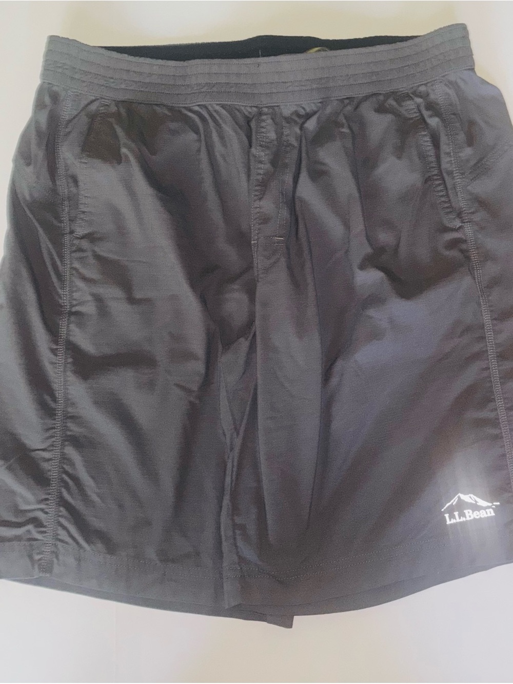 L.L. Bean Black Performance Athletic Skort